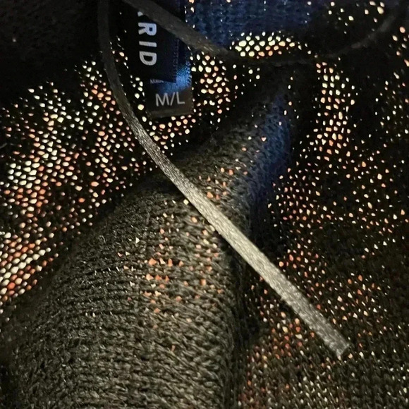 Torrid Packable Panama Hat Deep Black M/L women’s NWT - Picture 4 of 6